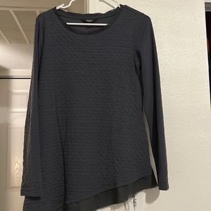 Blue/Gray knit Vera Wang Top